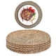 thumbnail image 2 of Set Of 6 Handmade Placemats For Dining Table - 35cm, Woven Straw, 2 of 5