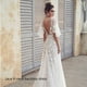 thumbnail image 5 of Guardurnaity Vestido con cuello en V Traje de fiesta Traje de boda Sexy Multiusos Manga corta Hermosa suavidad Suave al tacto Estilo Ins Vestidos, 5 of 6