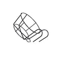 thumbnail image 3 of Guardoinrt Hanging Railing Planters Multipurpose Flower Pot Holder for quality iron,durable and sturdy,which Deck Home Garden Black 20cm, 3 of 6