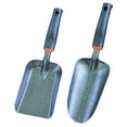thumbnail image 1 of HAOAN 2 Pcs Pelle Tamis à Sable Pelles à Main Extérieures pour Creuser Noir, 1 of 8