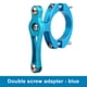 thumbnail image 5 of Sonducket Jaula para botella de agua para bicicletas de montaña, soporte ajustable de ancho portátil para motocicleta, accesorios para tubo de Ciclismo Azul, 5 of 6