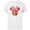White, variant on Disney Minnie Camo Pink - Short Sleeve Cotton T-Shirt for Adults - Customized-Black