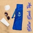 thumbnail image 4 of Beach Umbrella Bag - Waterproof & Foldable Beach Bag for Umbrellas with Wide Padded Shoulder Strap & Molded Carry Handle - Deep Ocean Blue, 4 of 4