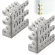 thumbnail image 2 of Protectores de Esquinas para Zócalo Skiffers de 10 Piezas, Protectores de Zócalo de Latón Macizo, Protectores de Esquinas para Zócalo Plateados, 2 of 5