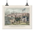 thumbnail image 2 of Print: The Mexicans Evacuating Vera Cruz, And Surrendering Their Arms To, 2 of 4