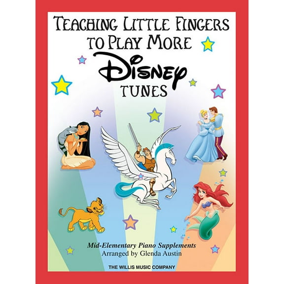 Teaching Little Fingers to Play More Disney Tunes: Mid to Later Elementary Solos with Optional Accompaniment, (Paperback)