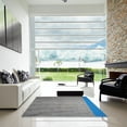 thumbnail image 7 of Ahgly Company Machine Washable Indoor Round Transitional Iron Gray Area Rugs, 8' Round, 7 of 7