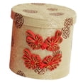 thumbnail image 2 of Caja de dulces tradicional con tapa, regalo novedoso, recuerdos de fiesta, manualidades, decoración de año Nuevo, cubo para dulces para sala de estar, Oro, 2 of 8