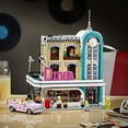 thumbnail image 3 of LEGO Creator Expert Downtown Diner 10260 Building Kit, Model Set and Assembly Toy for Kids and Adults (2480 Pieces), 3 of 5