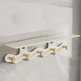 thumbnail image 4 of Over the Door Hooks,Wall Hooks,Porch Decoration Hook Door Rack Clothes Hanger Wall Wall Mounted Coat Hook Kitchen Bathroom Bedroom Universal for Towels,Robes,hat,clothing,, 4 of 7