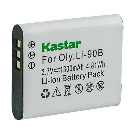 Kastar 1-Pack Battery Replacement for Olympus Stylus SH-50  Stylus SH-60  Stylus SP-100  Stylus SP-100 IHS  Stylus SP-100EE  Stylus TG-1  Stylus TG-1 iHS  Stylus TG-2 iHS  Stylus TG-2 Cameras