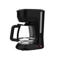 thumbnail image 1 of Cafetière 12 tasses Mainstays, noire, Plastique, 1 of 6