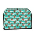 thumbnail image 2 of Vsdgher Lobsters Of Turquoise Waves 2 Slice Toaster Cover, Appliance Covers Toaster Cover Fits for Most Standard 2 slice Toasters, 2 of 7