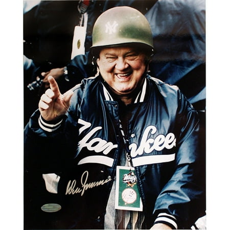 Don Zimmer in Hard Helmet Hand-Signed 8 x 10 Photograph