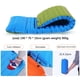 thumbnail image 4 of Colchón de aire inflable Cama para dormir automática Cojín de picnic (azul verde) JShteea  El nuevo, 4 of 9