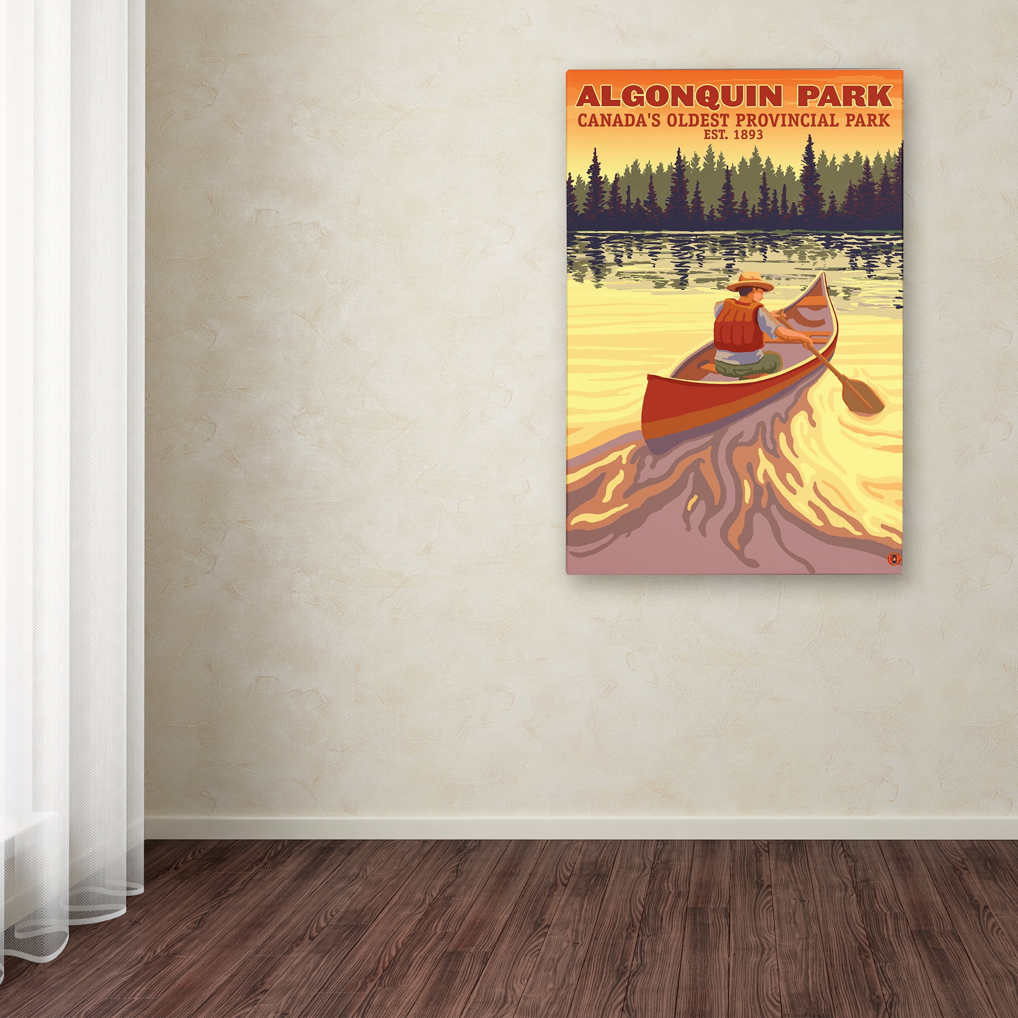 Trademark Fine Art 'Tires' Canvas Art by Lantern Press