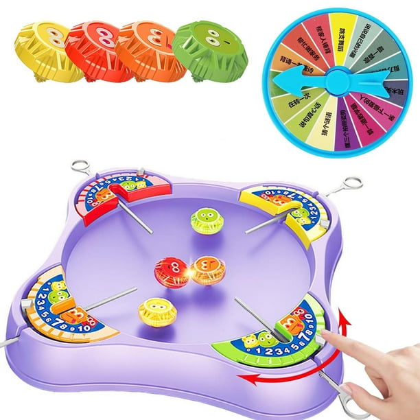 Juguete Spinnings Top battles Game set juguetes de escritorio para niños Top juegos interactivos juegos competitivos juegos multijugador con disco gyro AMMAO TOY230209-1353toy