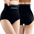 thumbnail image 2 of sususu Shapewear Tummy Control Underwear for Women Seamless Body Shaper Panties Black M, 2 of 9