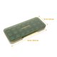 thumbnail image 5 of Greenadscape Organizador De Medicina Verde Resistente De PP Para Uso Diario Y Viajes Con Múltiples Compartimentos, 5 of 6