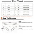 thumbnail image 3 of Iyufng Plus Size Panties for Women,Women's Panties Fashion Women's Breathable Soft Stretch Panties Underwear with Belly Briefs,Shaping Panties, 3 of 9