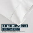 thumbnail image 3 of HC Collection Pillow Cases Standard Size/Queen Size Set of 2- Microfiber, Extra Soft Pillowcases - Easy Care & Machine Washable - White, 3 of 5