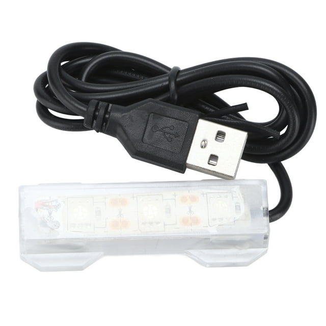 Lumière LED pour Aquarium, Lumière USB Rechargeable pour Aquarium, Lumière LED Colorée pour Aquarium, Solution Innovante