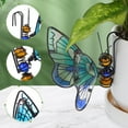thumbnail image 3 of Raindrops Non Cracking Planter Pot Butterfly Hanger Assorted Color 3Pcs, 3 of 8