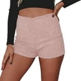 thumbnail image 3 of Sparkle Shorts for Women 2026 Summer Elastic High Waist Rhinestones Bodycon Booty Shorts for Dance Party Clubwear, 3 of 6