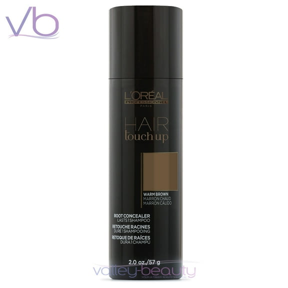 L’Oreal Professionnel Hair Touch Up | Instant Root Concealer (Warm Brown), 2oz