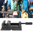 thumbnail image 4 of Prensa de tornillo de banco alemana de alta precisión, duradera, de hierro fundido, con base ranurada, herramienta manual de 8 pulgadas, 4 of 10