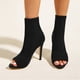 thumbnail image 1 of Calcetines de tacón alto para mujer, cómodos, sexys, de punto, con punta abierta, boca de pez, botas, sandalias Wmkox8yii hfjk1832, 1 of 4