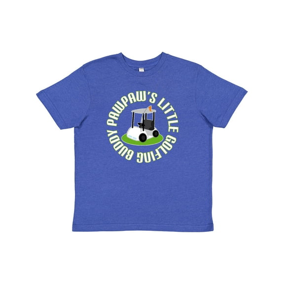 Inktastic PawPaw Little Golfing Buddy Youth T-Shirt