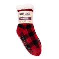 thumbnail image 3 of Muk Luks Women's Chenille Plush Lined Cabin Socks, 2-Pack, 3 of 5