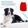thumbnail image 4 of Methold Ropa para perros Regalo dulce Suministros para mascotas Chaleco para cachorros Otoño e invierno Camisetas para perros Ropa de varios tamaños Type3 NO3 Methold PT003793-14B, 4 of 6