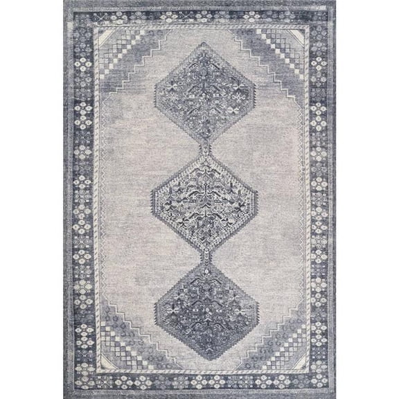 Momeni LUNA0LNA-1BLU2040 2 x 4 ft. Luna LNA-1 Hand Tufted Indoor Rectangle Area Rug, Blue