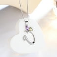 thumbnail image 6 of Beautlace Butterfly Initial Necklace,925 Sterling Silver A-Z Letter Birthstone Butterflies Pendant Personalized Necklace Gifts for Women, 6 of 9