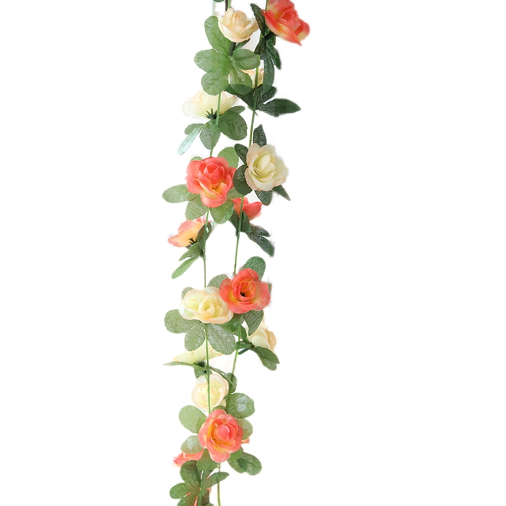 98" Artificial Fake Flower Vine Hanging Garland Plant Home Garden