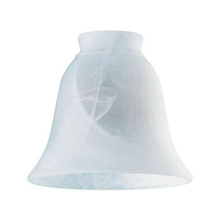 8127200 Ceiling Fan Light Shade Milky White Glass 4 75 In