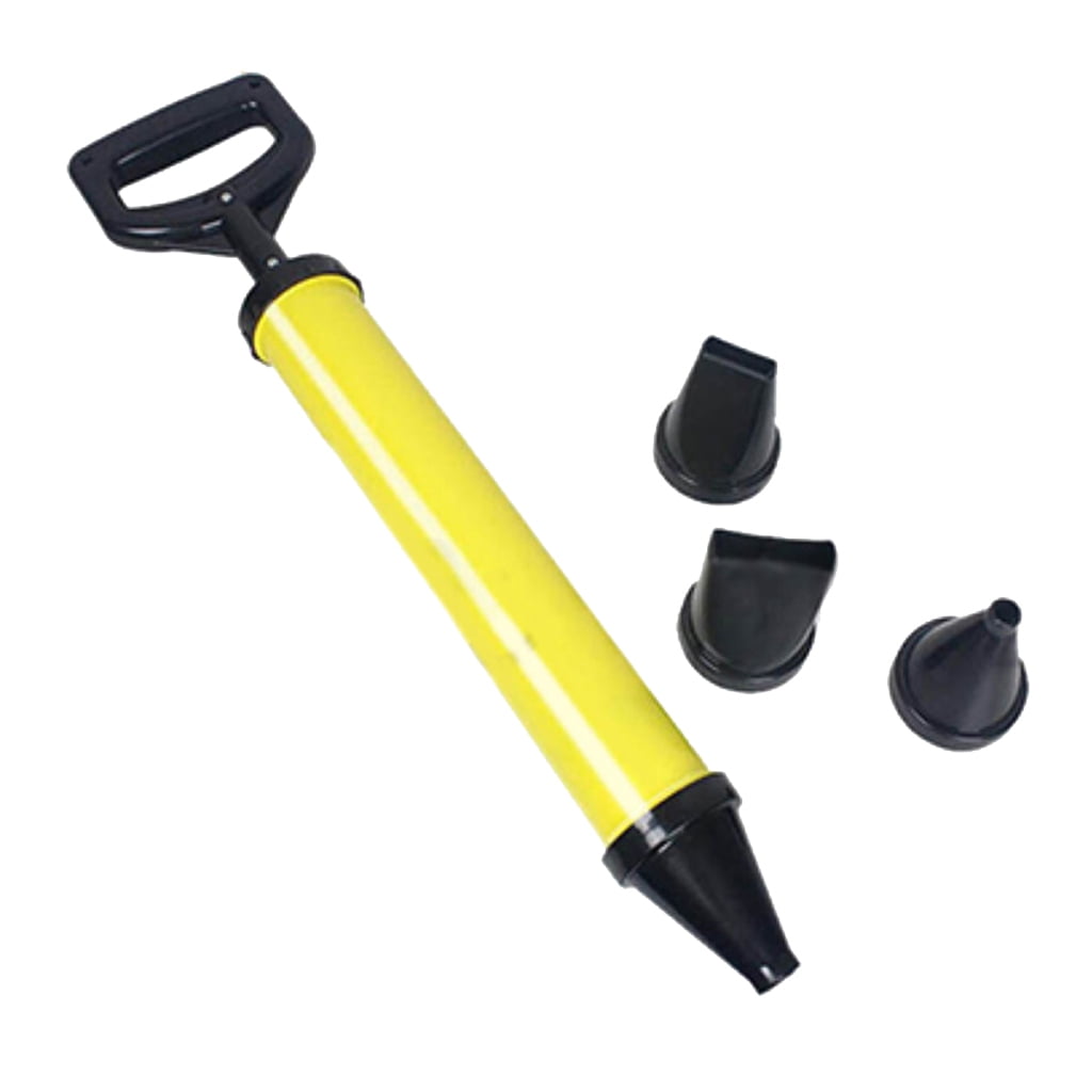 Mortar Gun for Brick Pointing Grouting Cement Lime Applicator Tool & 5 Nozzles