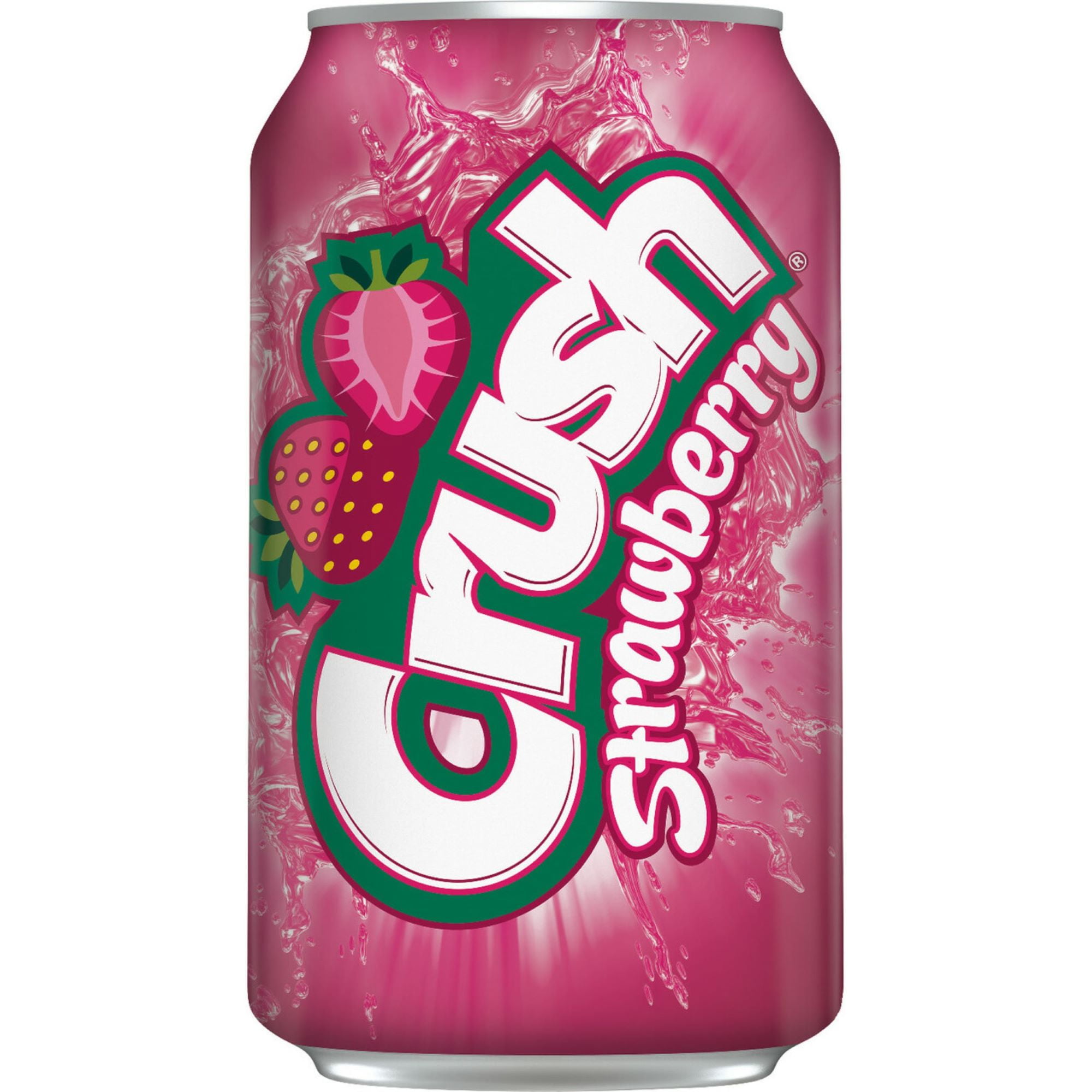 Crush Strawberry Soda, 12 Fl Oz Cans (Pack of 18, Total of 216 Fl Oz)