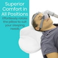 thumbnail image 6 of Xtra-Comfort CPAP Pillow for Side Sleepers – Reduces Air Leaks & Mask Pressure, Neck Support for Pain Relief, 6 of 9