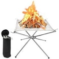 thumbnail image 1 of nipocaio Outdoor collapsible campfire pit, used for camping and barbecue, 1 of 5