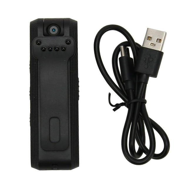 Mini Video Camera Recorder Super Wide Angle Infrared Night Vision Rotating Lens Portable Small Camera Recorder