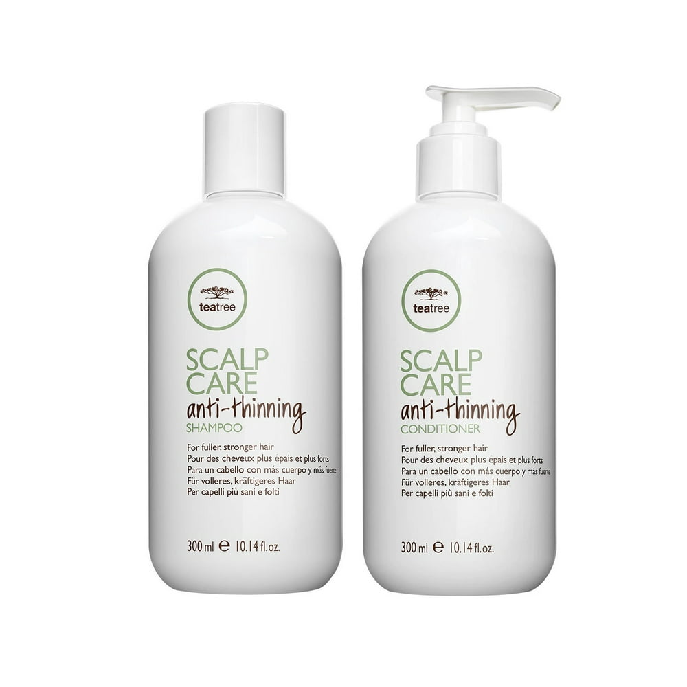 Paul Mitchell Paul Mitchell Tea Tree Scalp Care AntiThinning Shampoo& Conditioner (For Fuller Paul Mitchell Paul Mitchell Tea Tree Scalp Care AntiThinning Shampoo& Conditioner (For Fuller