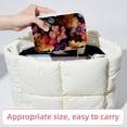 thumbnail image 6 of Flower Velvet Portable Jewelry Box with Removable Compartment - Ideal Bracelet Holder and Necklace Organizer - Gift, 6 of 7