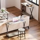thumbnail image 3 of Qinaqin Largo Narrow 2 Niveles Farmhouse Console Mesa para Living Sala Industrial Entryway con Estante de Almacenamiento en Gris cm Alturaallway Oficina o Foyer, 3 of 7