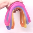thumbnail image 2 of Cuerda de tensión de ocho caracteres TPE, color caramelo, para hombres y mujeres, para fitness, expansión del pecho, banda de tensión de yoga, dispositivo de tensión de gelatina, 2 of 5