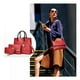thumbnail image 3 of Set de 3 Bolsas BLOSOOM para Mujer de cuero PU impermeable Rojo, 3 of 3