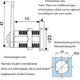 thumbnail image 3 of Mailbox Security Lock With, Furniture Lock, 2 Keys For Drawer, Cabinet Cam Lock, Comes With 4 Different Lock Plates, 3 of 3
