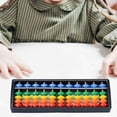 thumbnail image 3 of 11 dígitos Varillas Herramienta de cálculo para niños de colores Juguete aritmético con botón de Juguete educativo para, 3 of 9